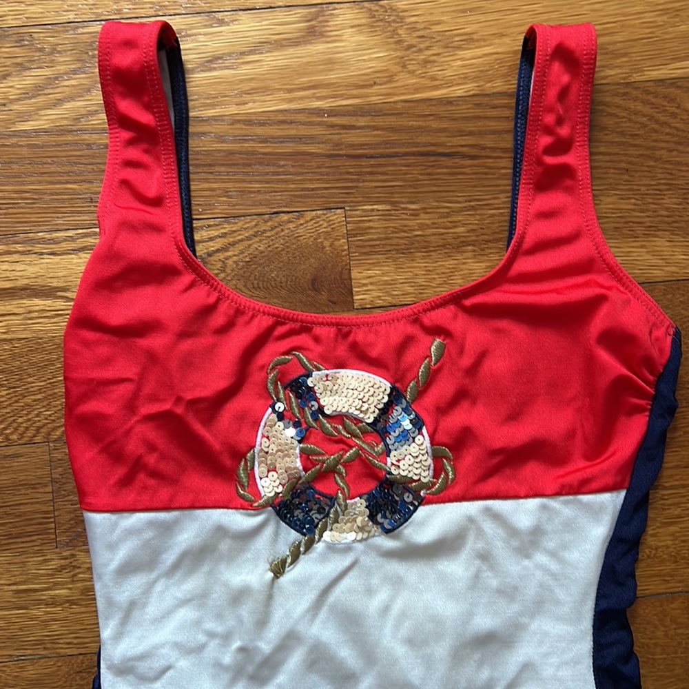 Escada 36 Nautical One Piece